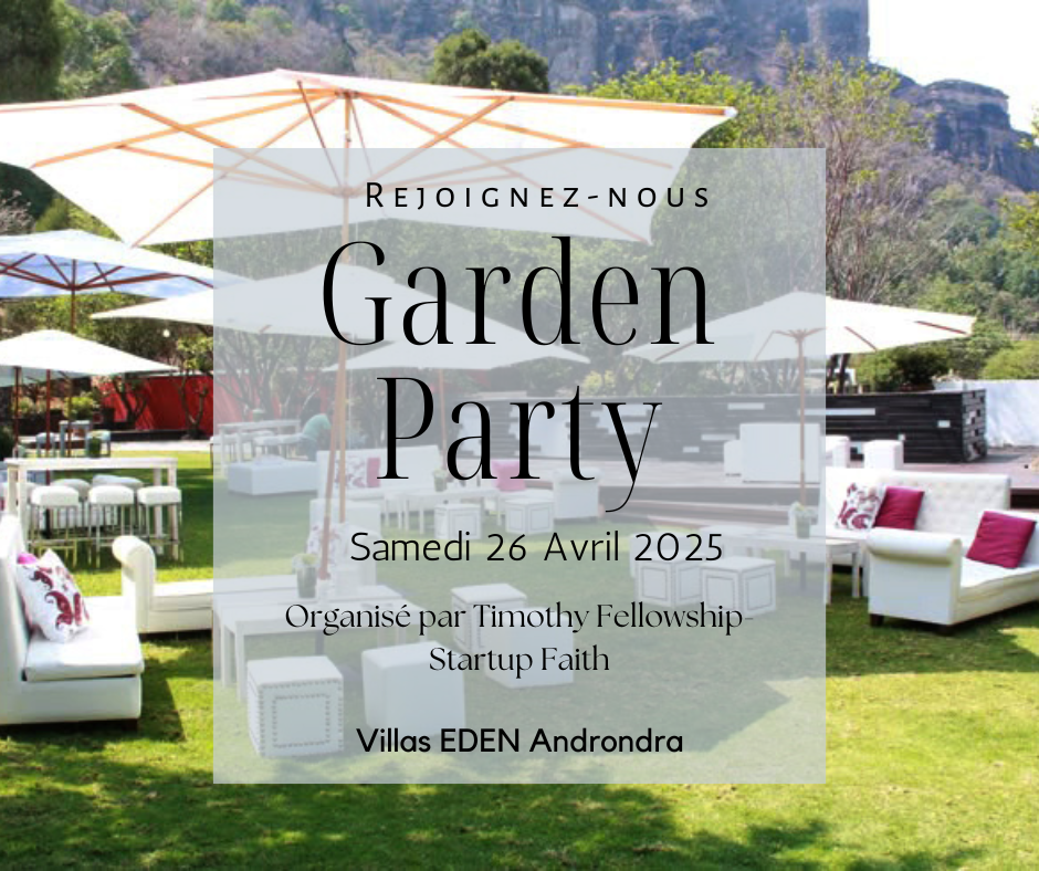 Garden Party- Timothy Felloswhip’s Saturday Worship Session